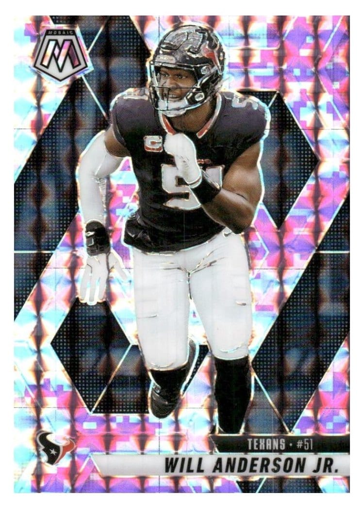 2025 Panini Mosaic Base Set Will Anderson Jr. #24 card