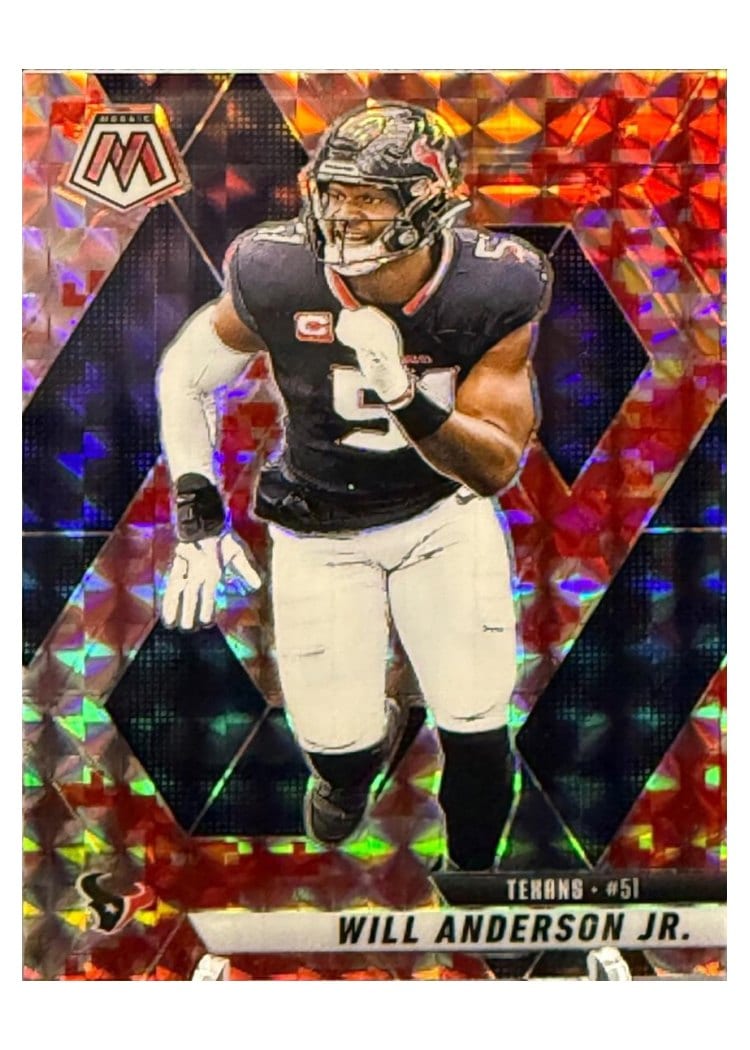 2025 Panini Mosaic Base Set Will Anderson Jr. #24 card