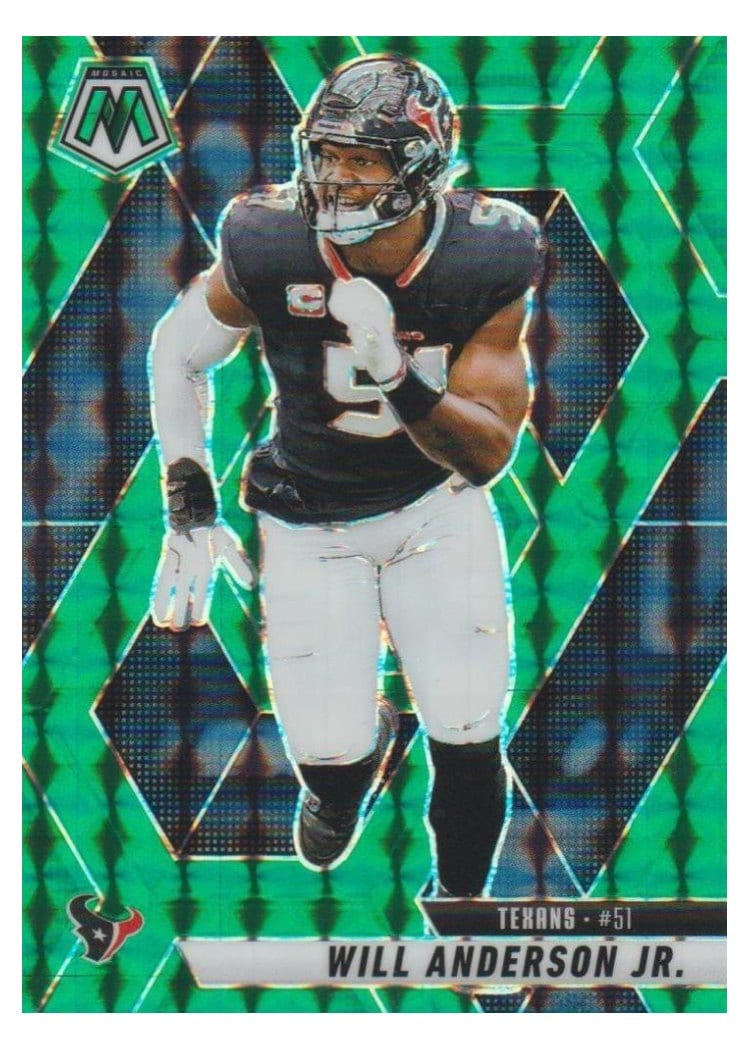 2025 Panini Mosaic Base Set Will Anderson Jr. #24 card