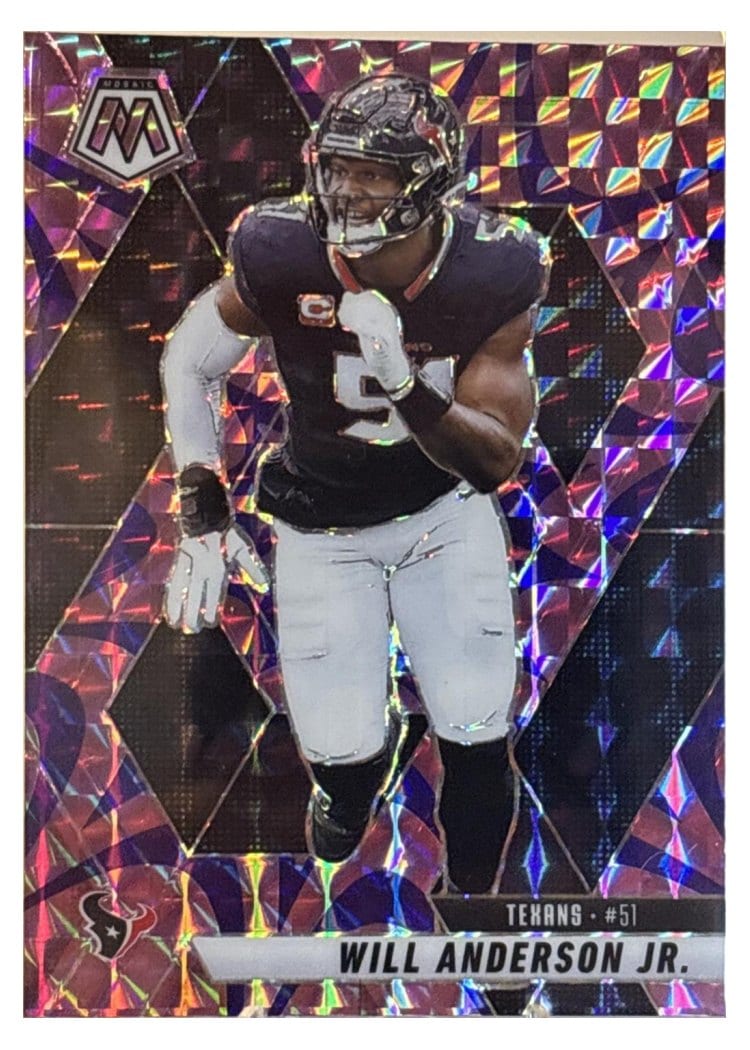 2025 Panini Mosaic Base Set Will Anderson Jr. #24 card