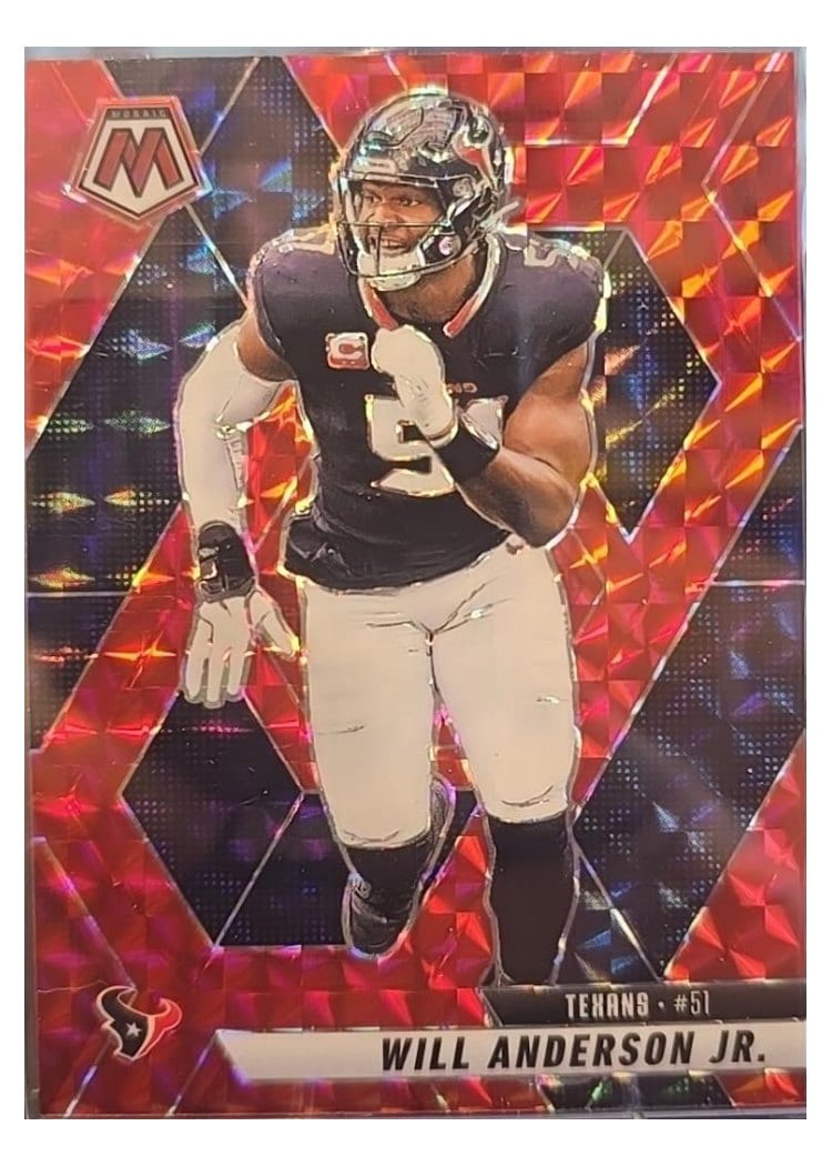 2025 Panini Mosaic Base Set Will Anderson Jr. #24 card
