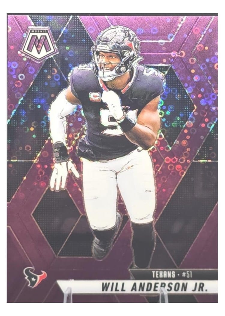 2025 Panini Mosaic Base Set Will Anderson Jr. #24 card