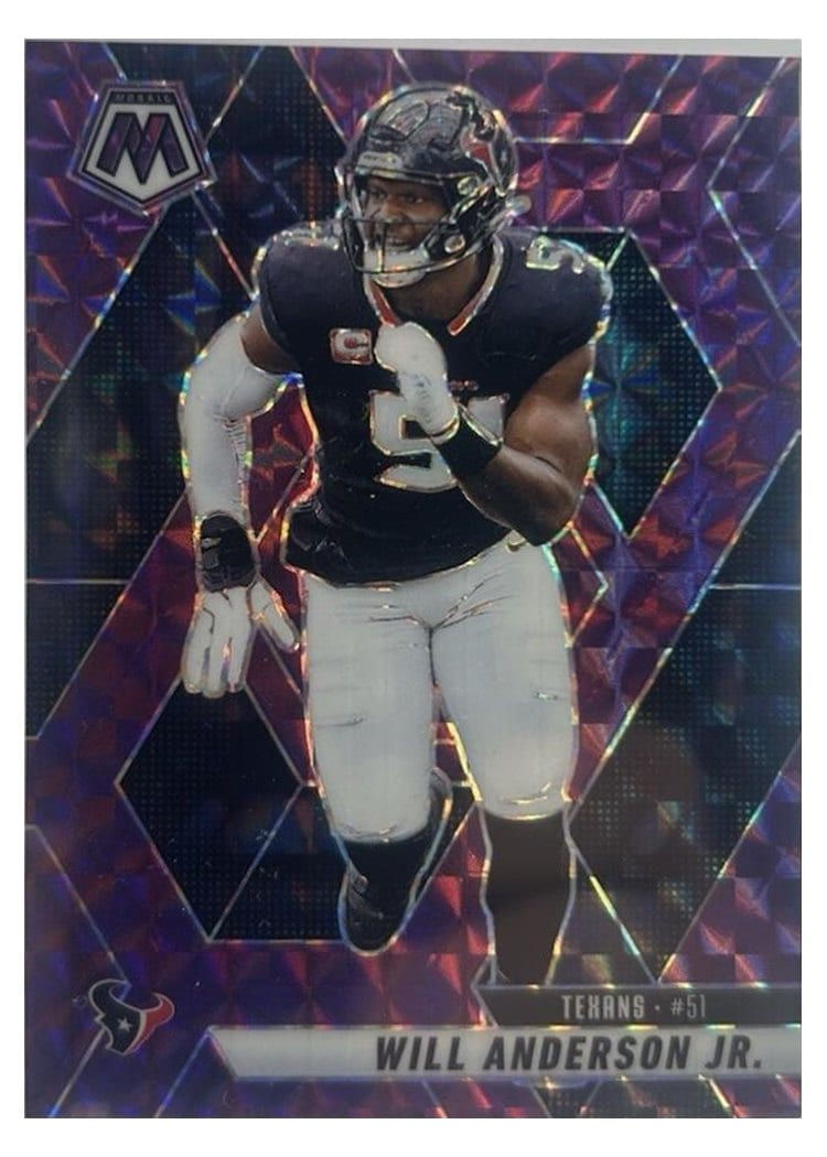 2025 Panini Mosaic Base Set Will Anderson Jr. #24 card