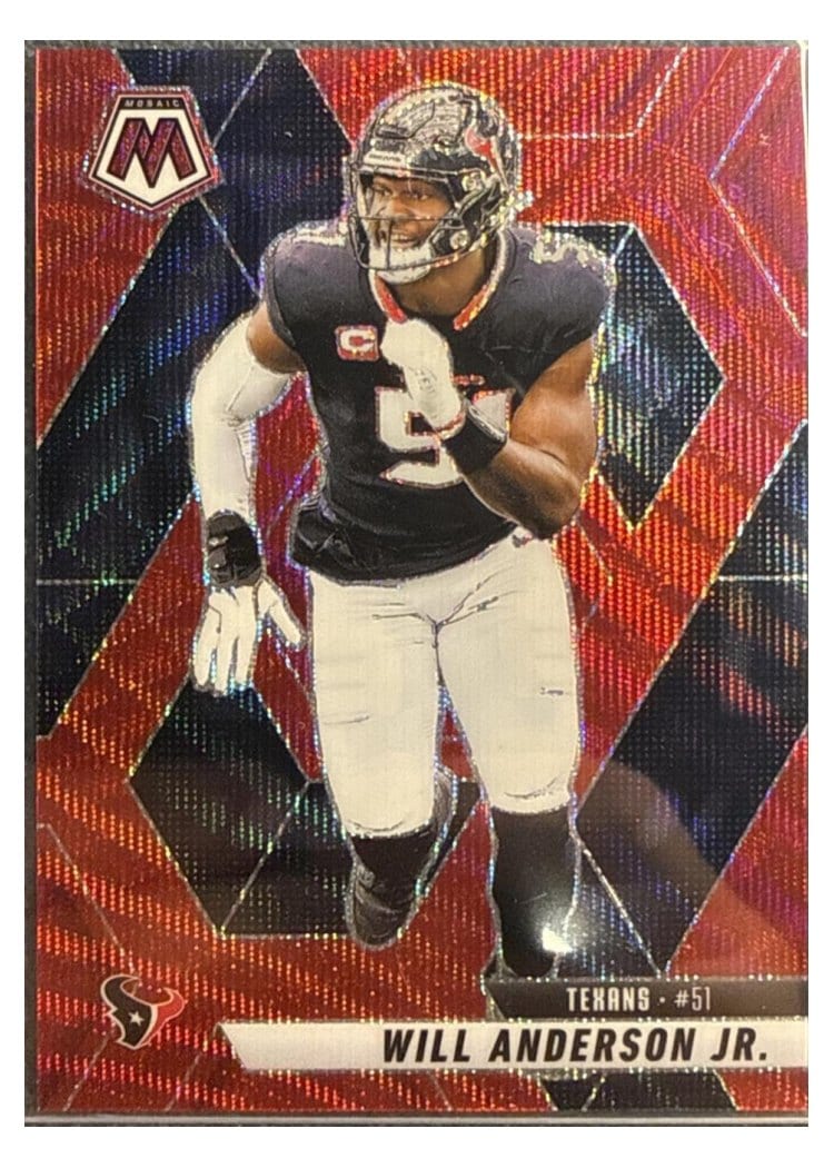 2025 Panini Mosaic Base Set Will Anderson Jr. #24 card