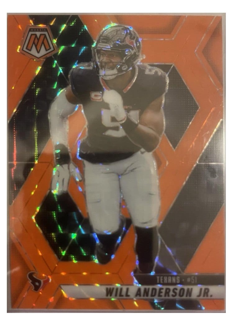2025 Panini Mosaic Base Set Will Anderson Jr. #24 card