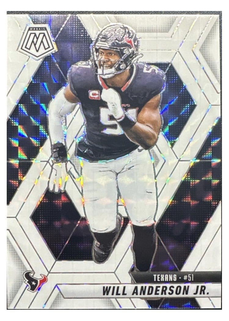 2025 Panini Mosaic Base Set Will Anderson Jr. #24 card