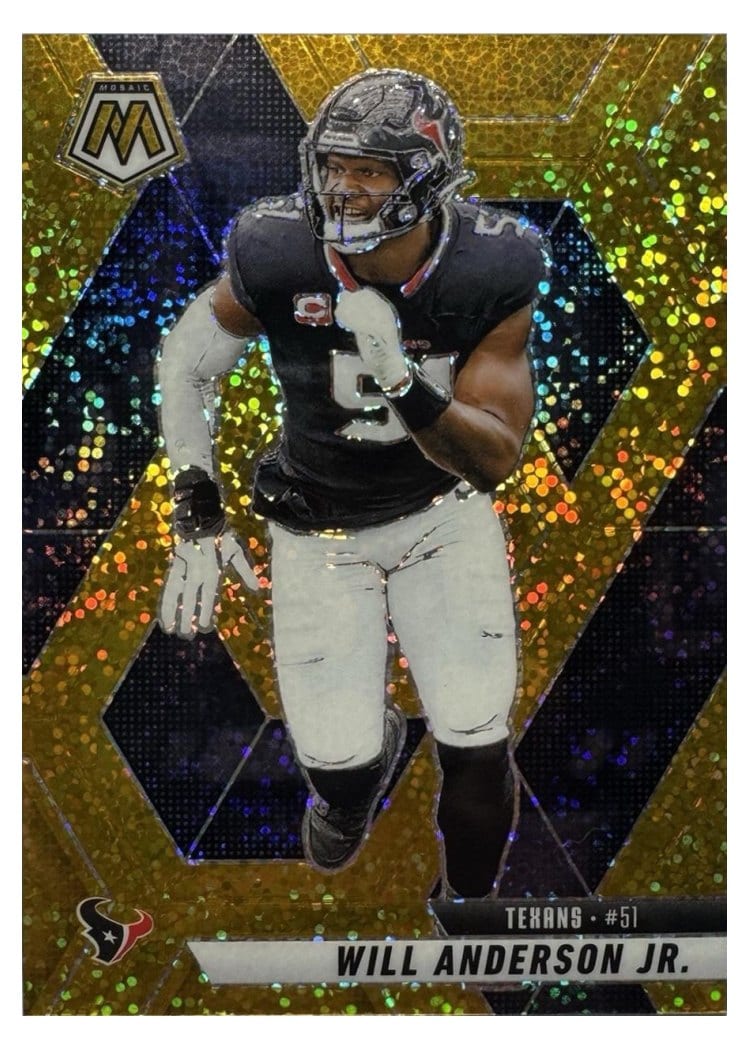 2025 Panini Mosaic Base Set Will Anderson Jr. #24 card