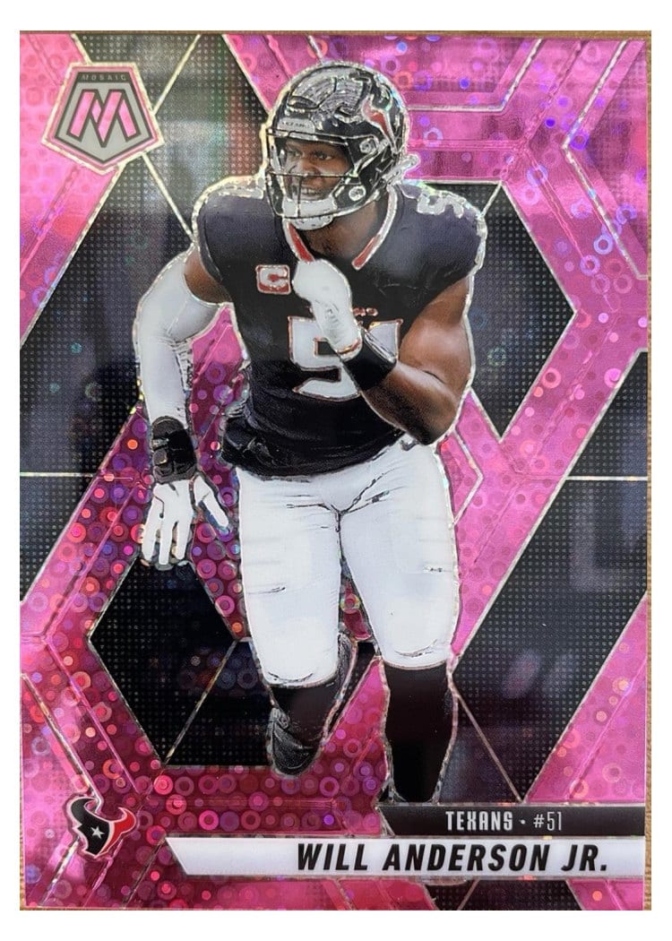2025 Panini Mosaic Base Set Will Anderson Jr. #24 card