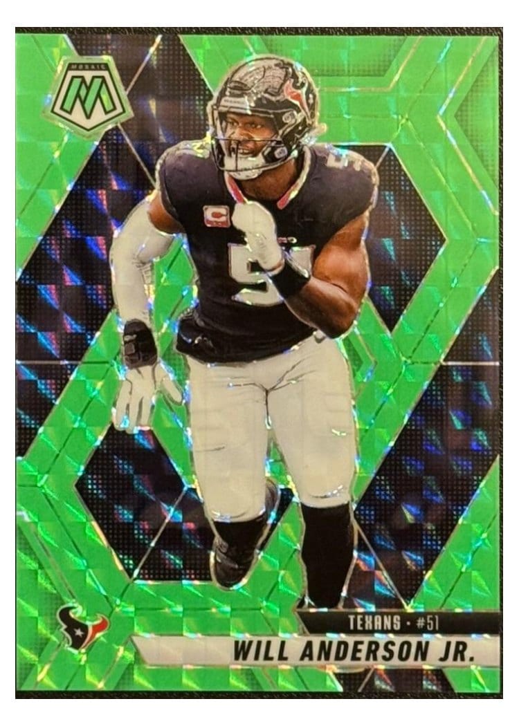 2025 Panini Mosaic Base Set Will Anderson Jr. #24 card