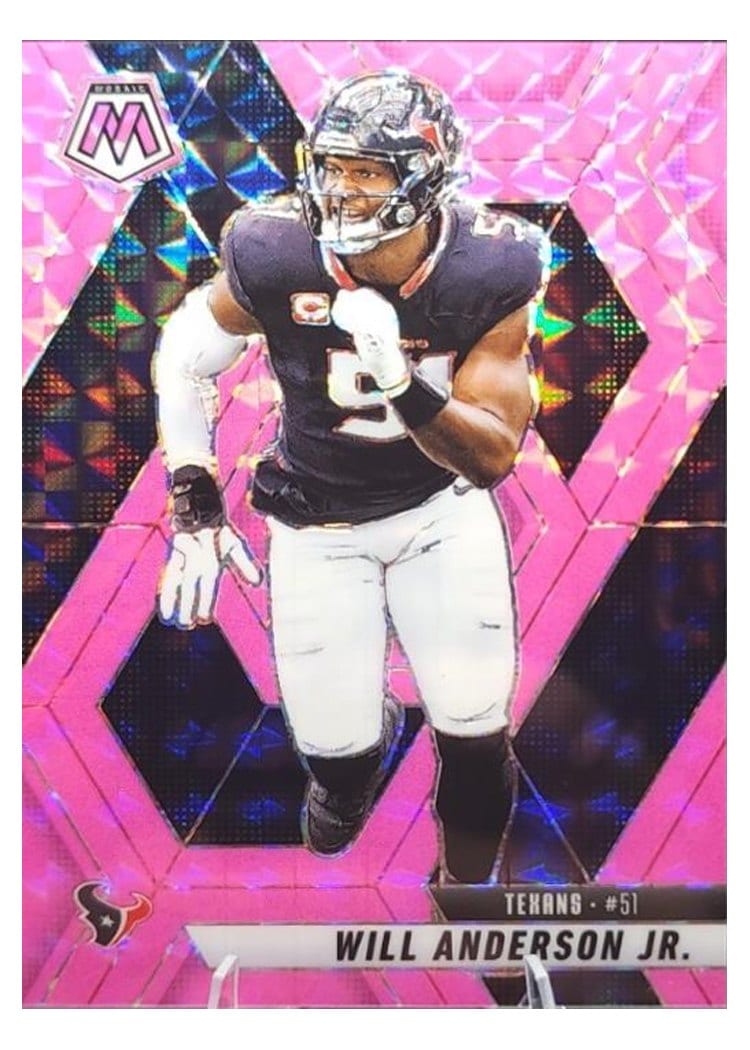 2025 Panini Mosaic Base Set Will Anderson Jr. #24 card