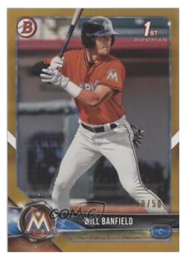 2018 Bowman Draft Base Set Will Banfield #BD-113 card