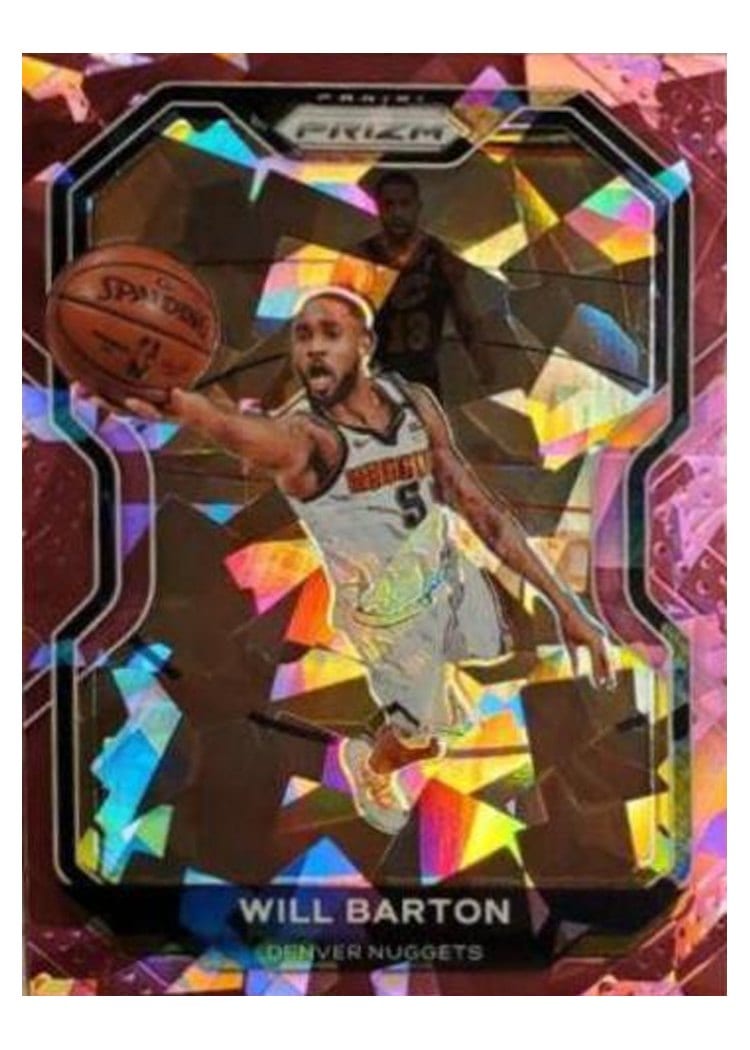 2020-21 Panini Prizm Base Set Will Barton Pink Ice Prizm #79 card
