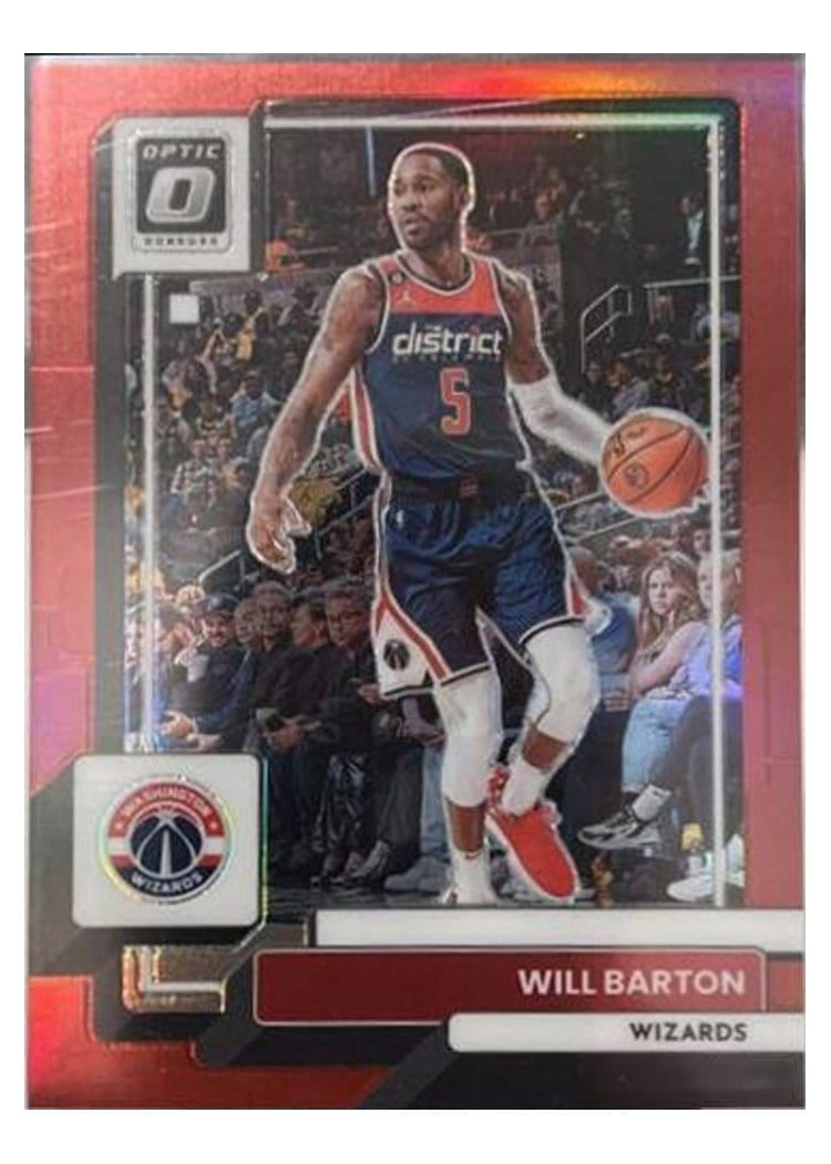 2022-23 Donruss Optic Base Set Will Barton #166 card