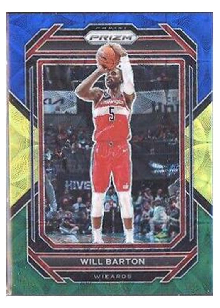 2022-23 Panini Prizm Base Set Will Barton #194 card