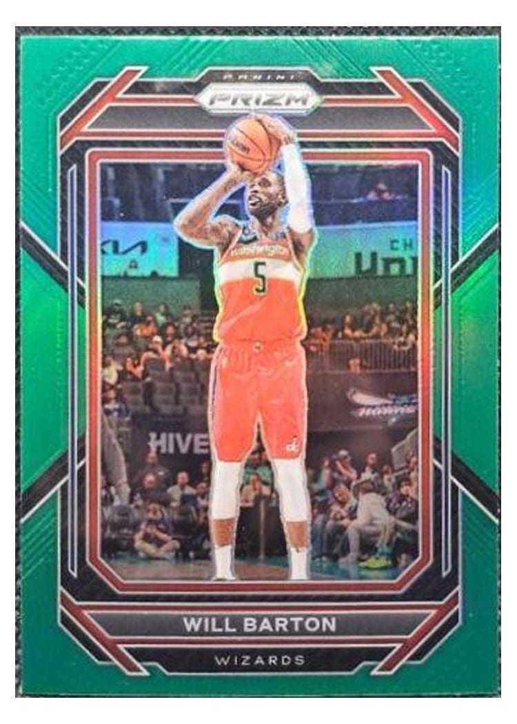 2022-23 Panini Prizm Base Set Will Barton #194 card