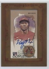 2023 Topps Allen & Ginter Framed Mini Autographs Will Benson #MA-WB card
