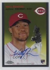 2023 Topps Chrome Platinum Anniversary Autographs Will Benson #CPA-WBE card