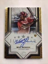2023 Topps Five Star Autographs Will Benson #FSA-WBE1 card