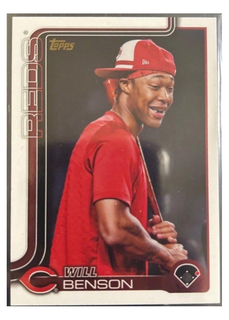 2025 Topps Base Set Will Benson #52 card