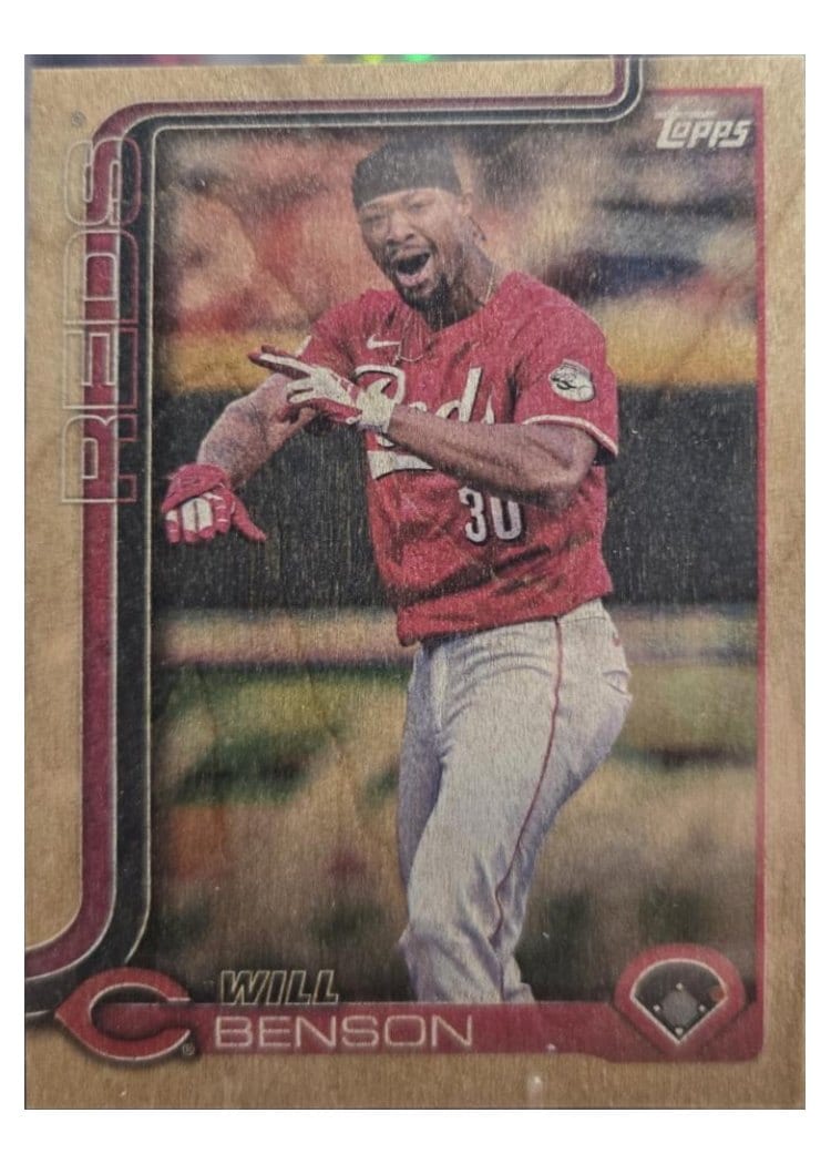 2025 Topps Base Set Will Benson #52 card