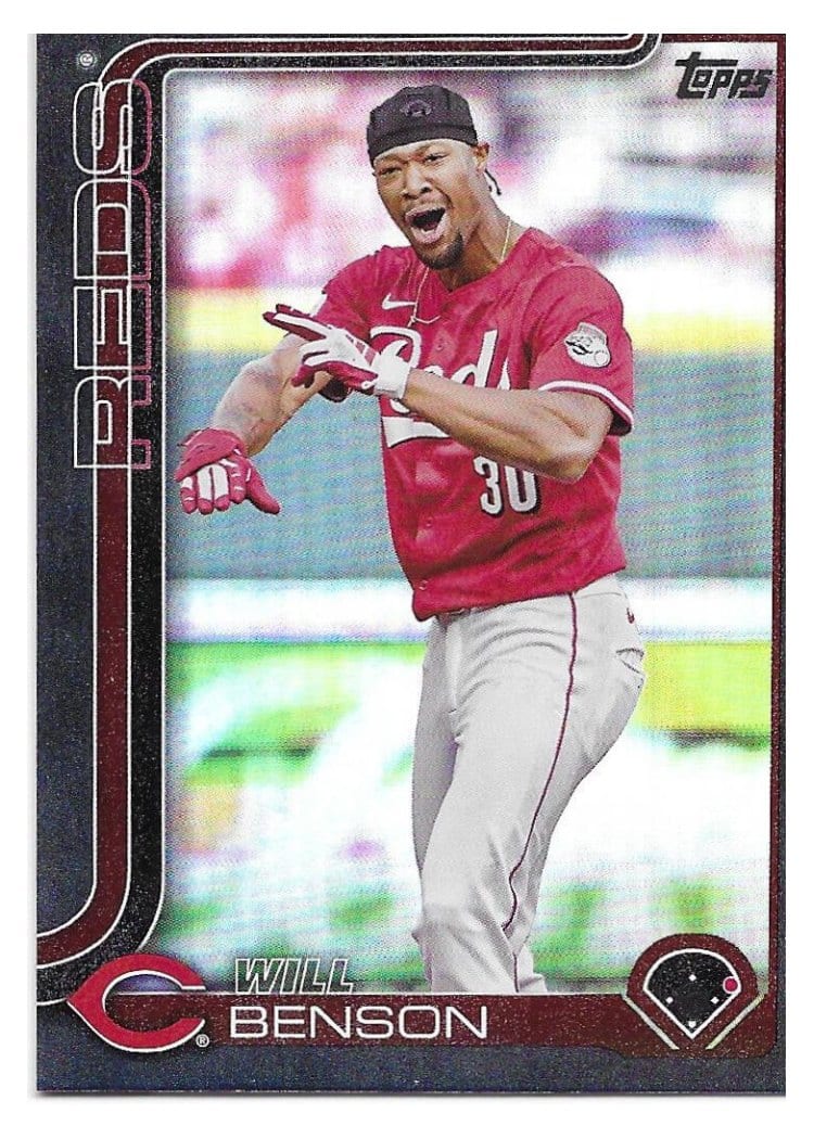 2025 Topps Base Set Will Benson #52 card
