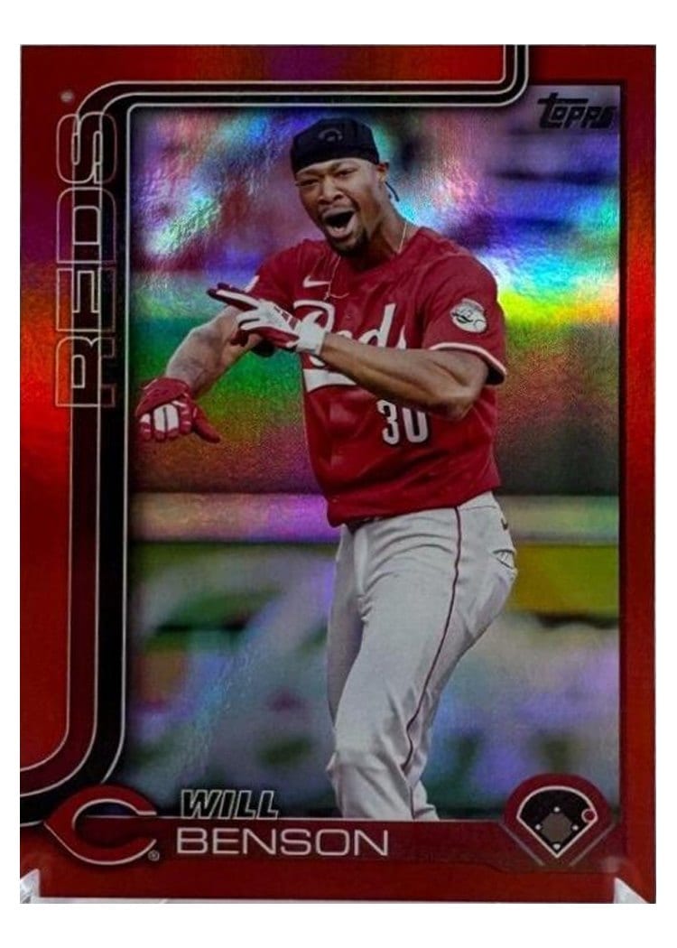 2025 Topps Base Set Will Benson #52 card