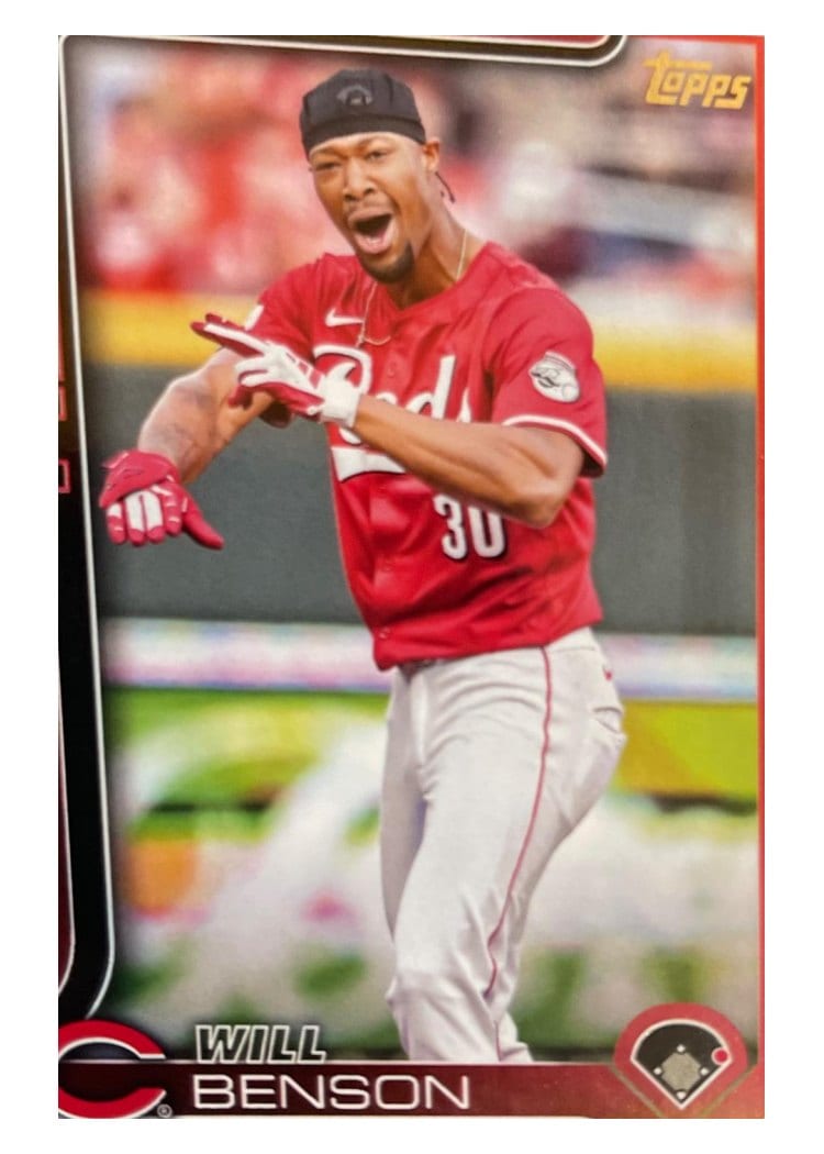 2025 Topps Base Set Will Benson #52 card