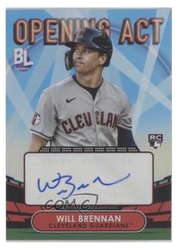 2023 Topps Big League Opening Act Autographs Will Brennan #OAA-BRE card
