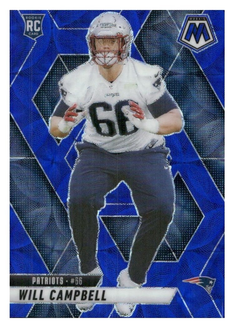 2025 Panini Mosaic Base Set Will Campbell #378 card
