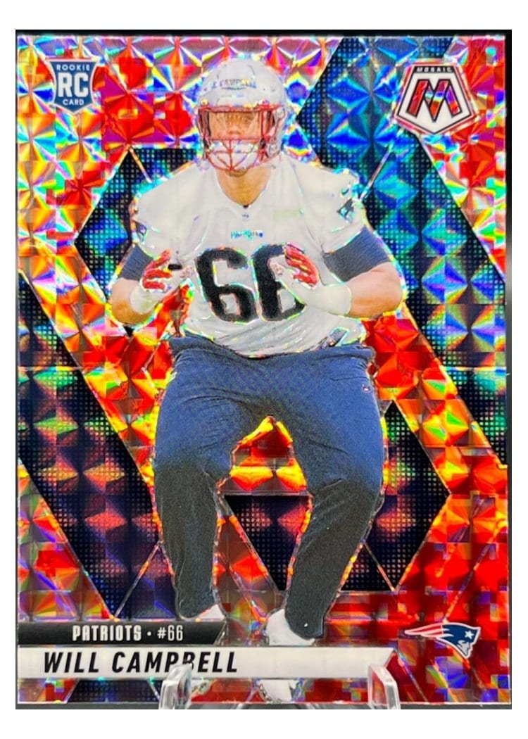 2025 Panini Mosaic Base Set Will Campbell #378 card