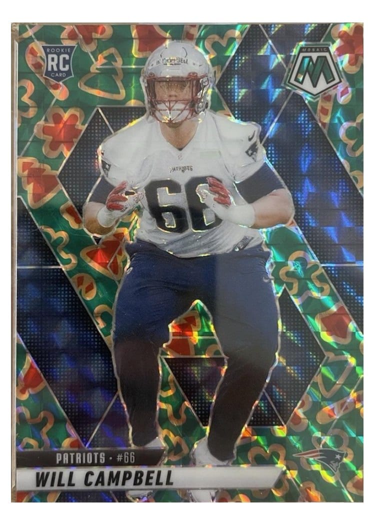 2025 Panini Mosaic Base Set Will Campbell #378 card