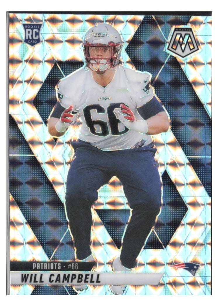 2025 Panini Mosaic Base Set Will Campbell #378 card