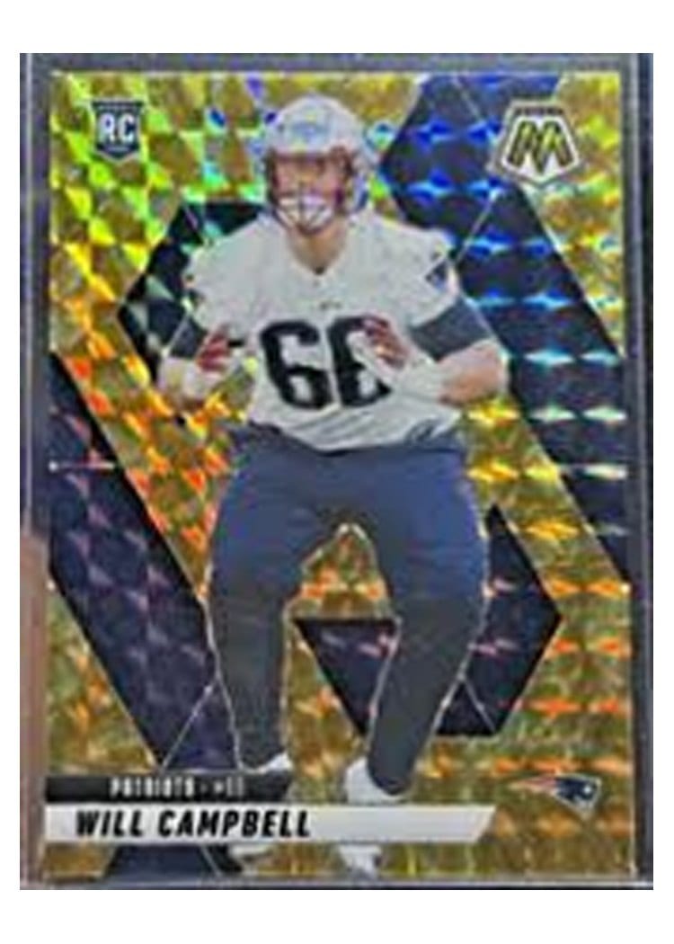 2025 Panini Mosaic Base Set Will Campbell #378 card
