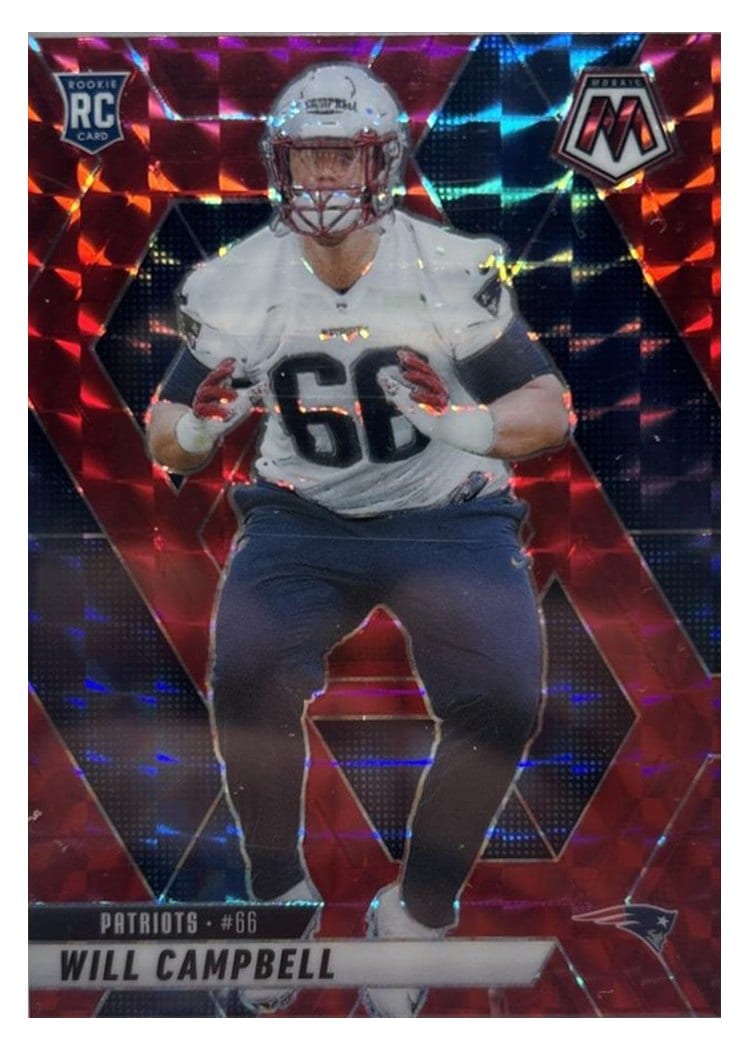 2025 Panini Mosaic Base Set Will Campbell #378 card