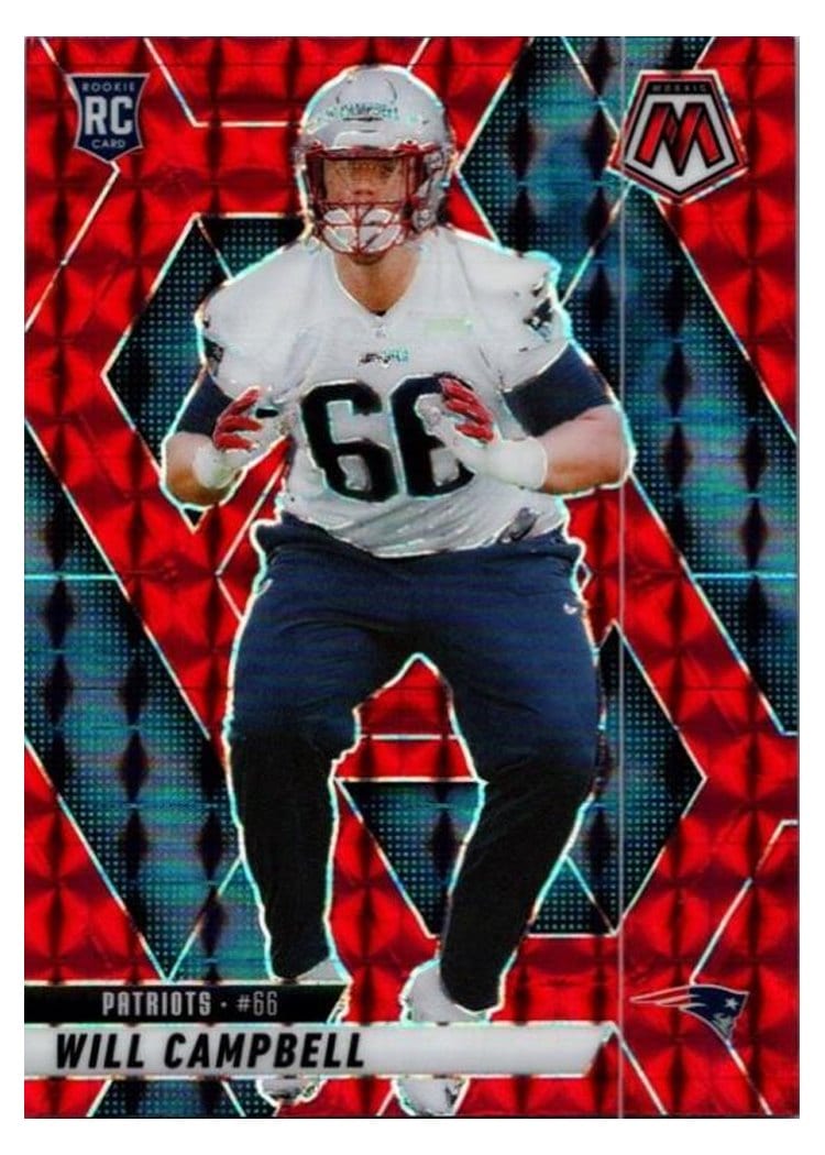 2025 Panini Mosaic Base Set Will Campbell #378 card