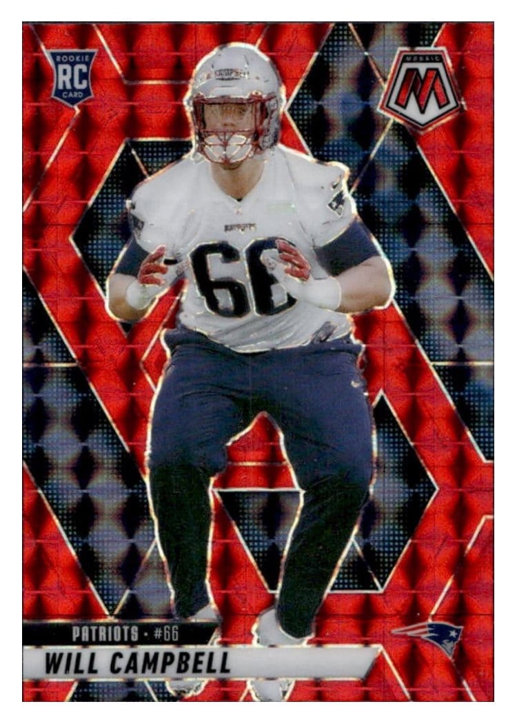2025 Panini Mosaic Base Set Will Campbell #378 card