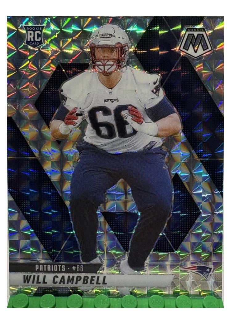 2025 Panini Mosaic Base Set Will Campbell #378 card