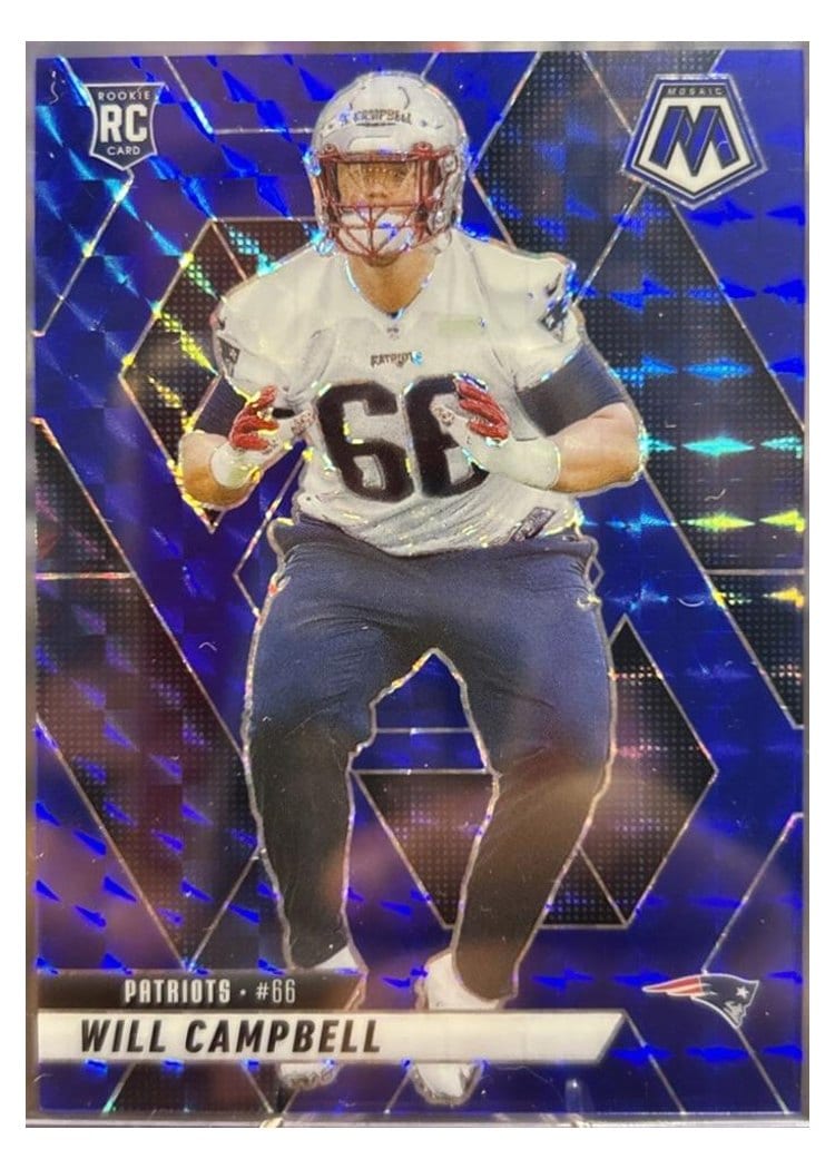 2025 Panini Mosaic Base Set Will Campbell #378 card