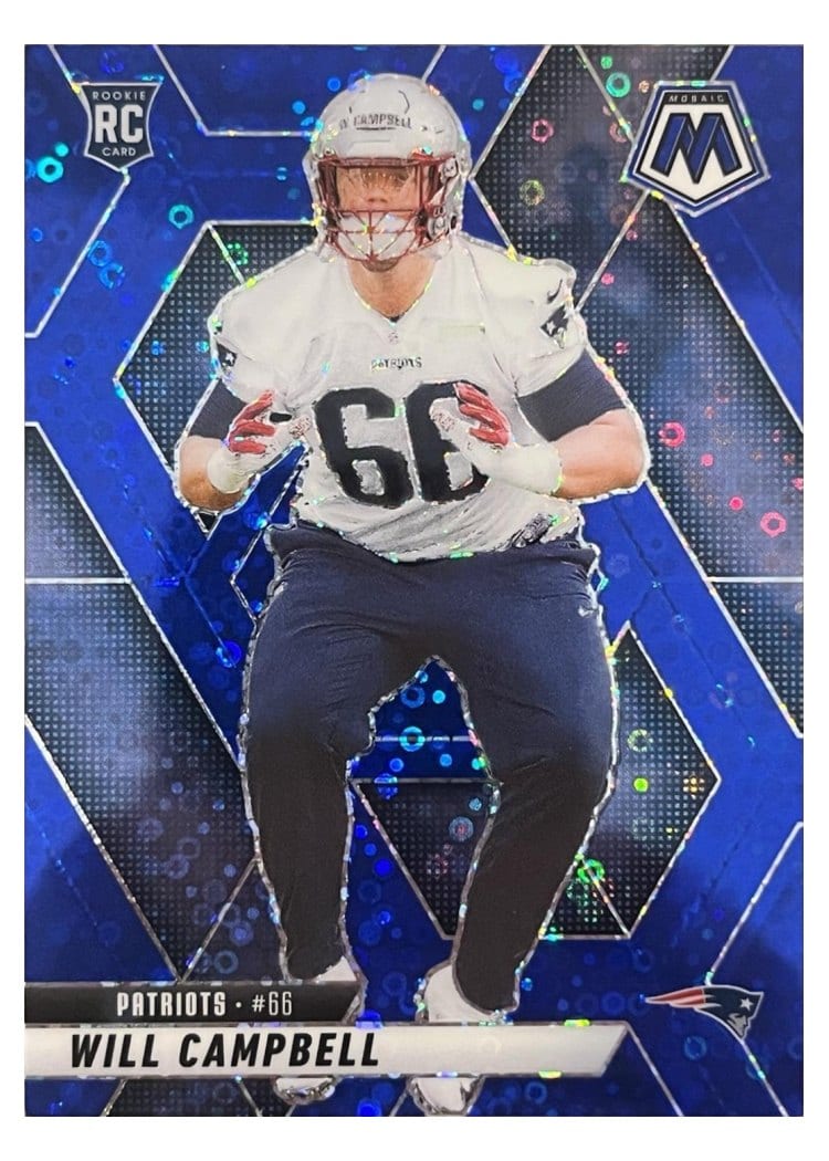 2025 Panini Mosaic Base Set Will Campbell #378 card