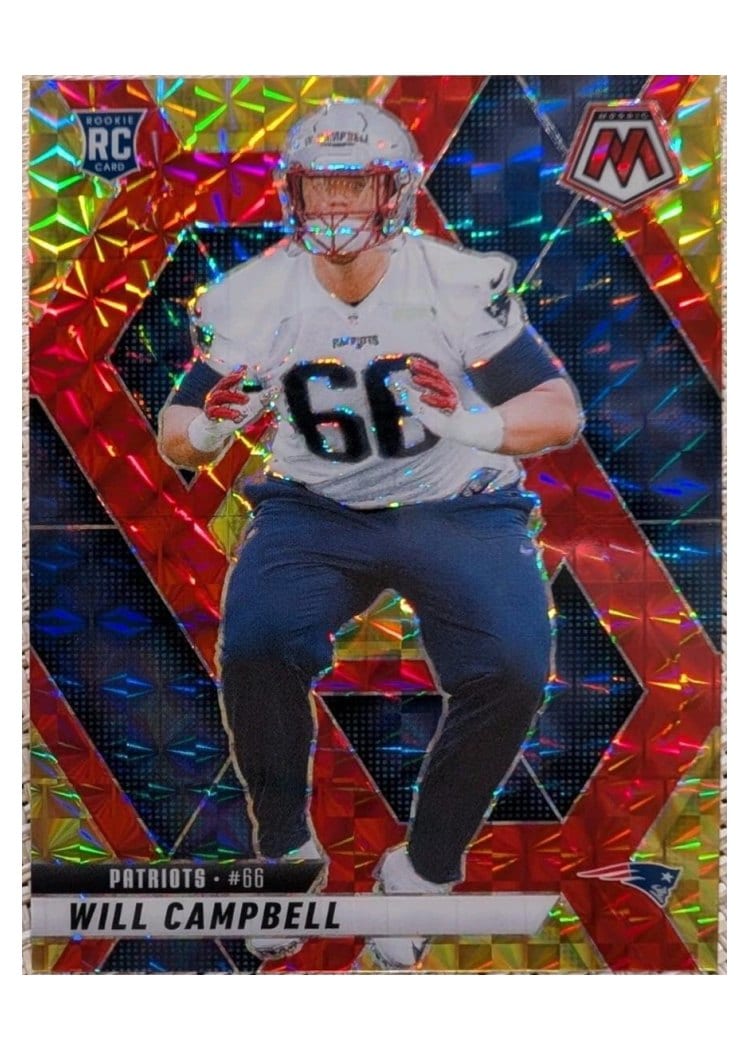 2025 Panini Mosaic Base Set Will Campbell #378 card