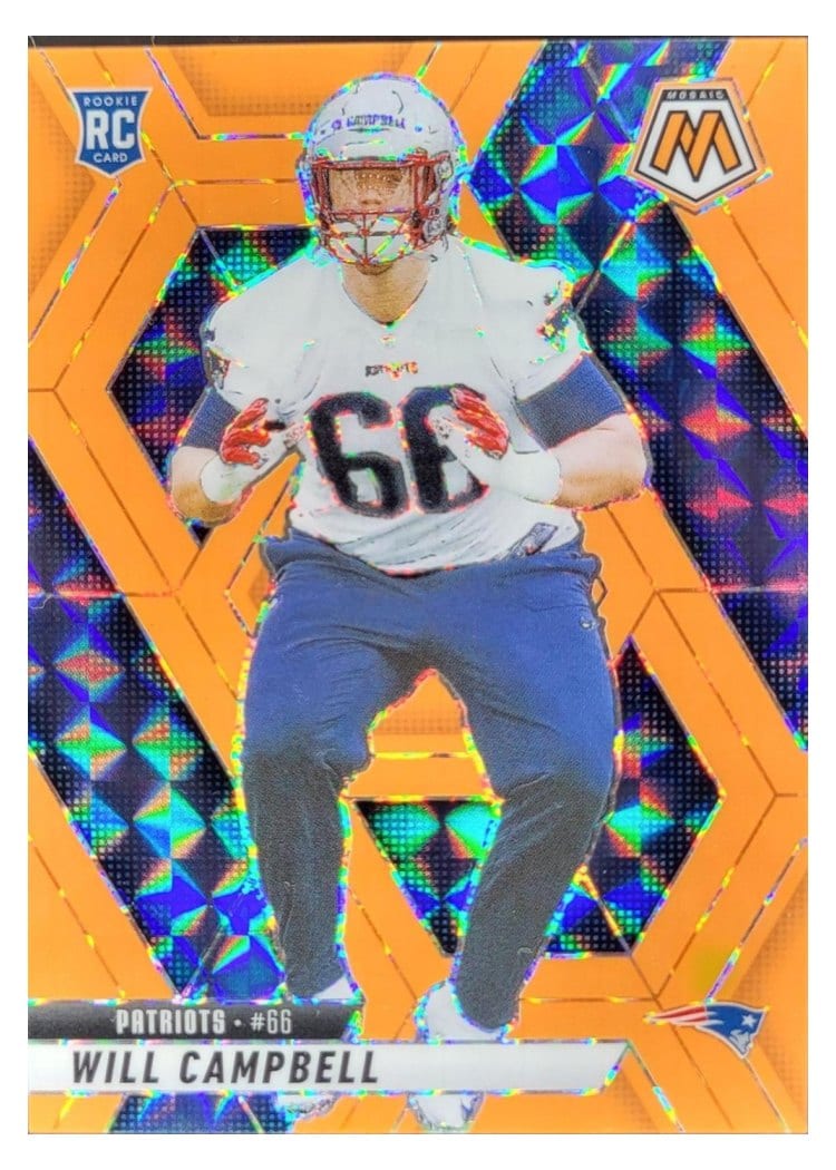 2025 Panini Mosaic Base Set Will Campbell #378 card
