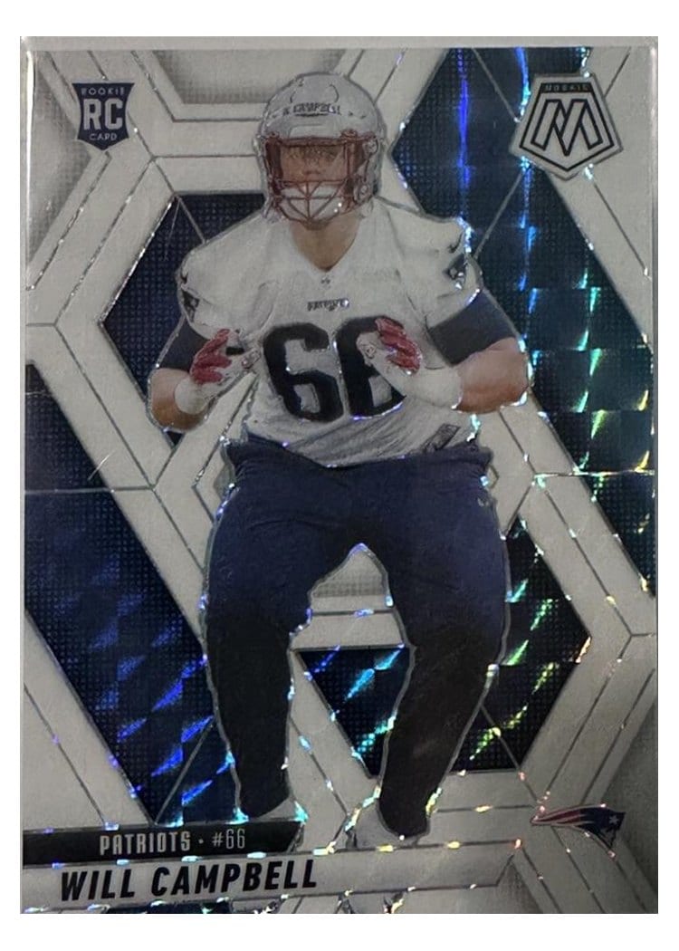 2025 Panini Mosaic Base Set Will Campbell #378 card