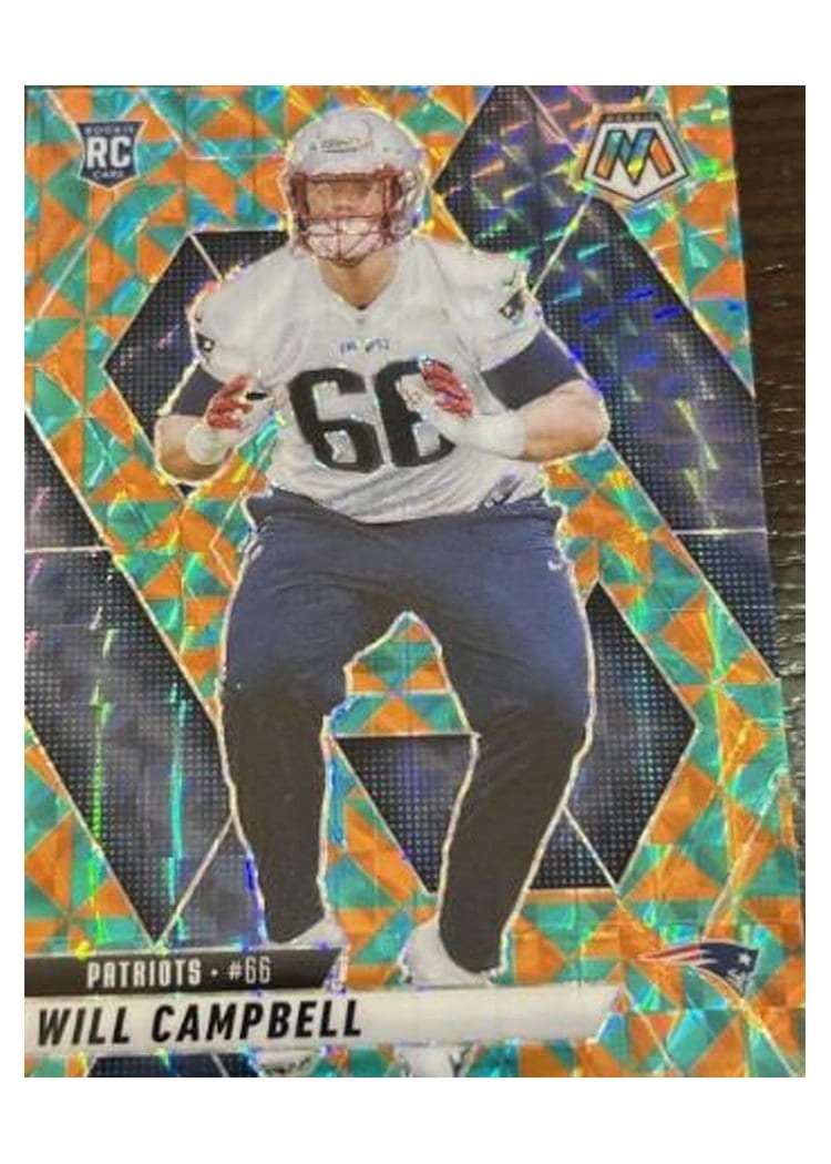 2025 Panini Mosaic Base Set Will Campbell #378 card