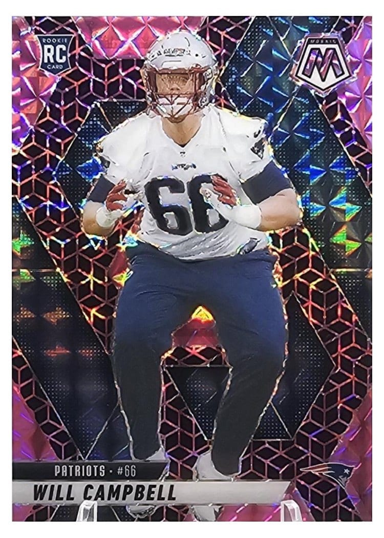 2025 Panini Mosaic Base Set Will Campbell #378 card