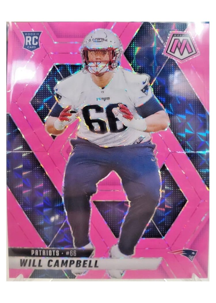 2025 Panini Mosaic Base Set Will Campbell #378 card