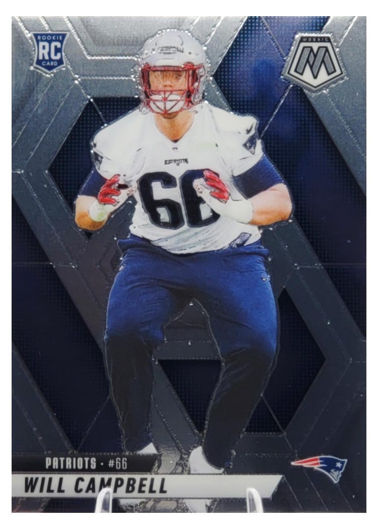 2025 Panini Mosaic Base Set Will Campbell #378 card