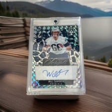 2025 Panini Mosaic Rookie Scripts Will Campbell #RS-WCL card