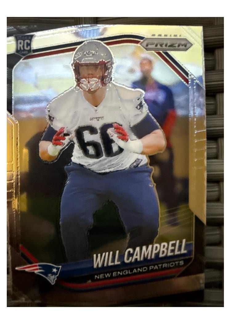 2025 Panini Prizm Base Set Will Campbell #312 card