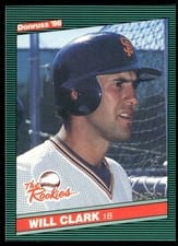 1986 Donruss The Rookies Will Clark #32 card