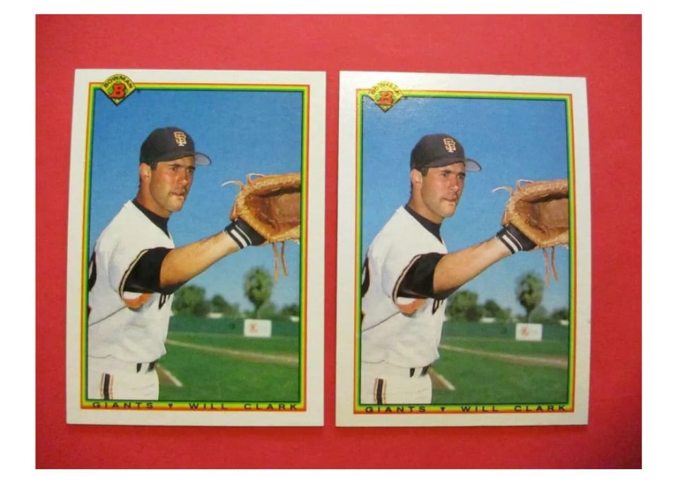 1990 Bowman Will Clark #231 card